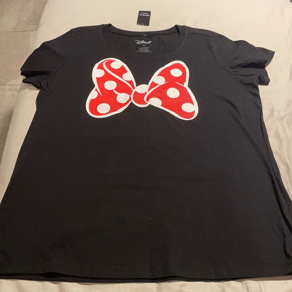 Minnie Mouse Red Bow tee